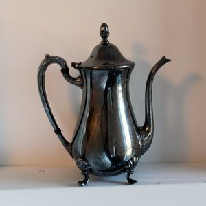Vintage Silver-Plated Tea Pot